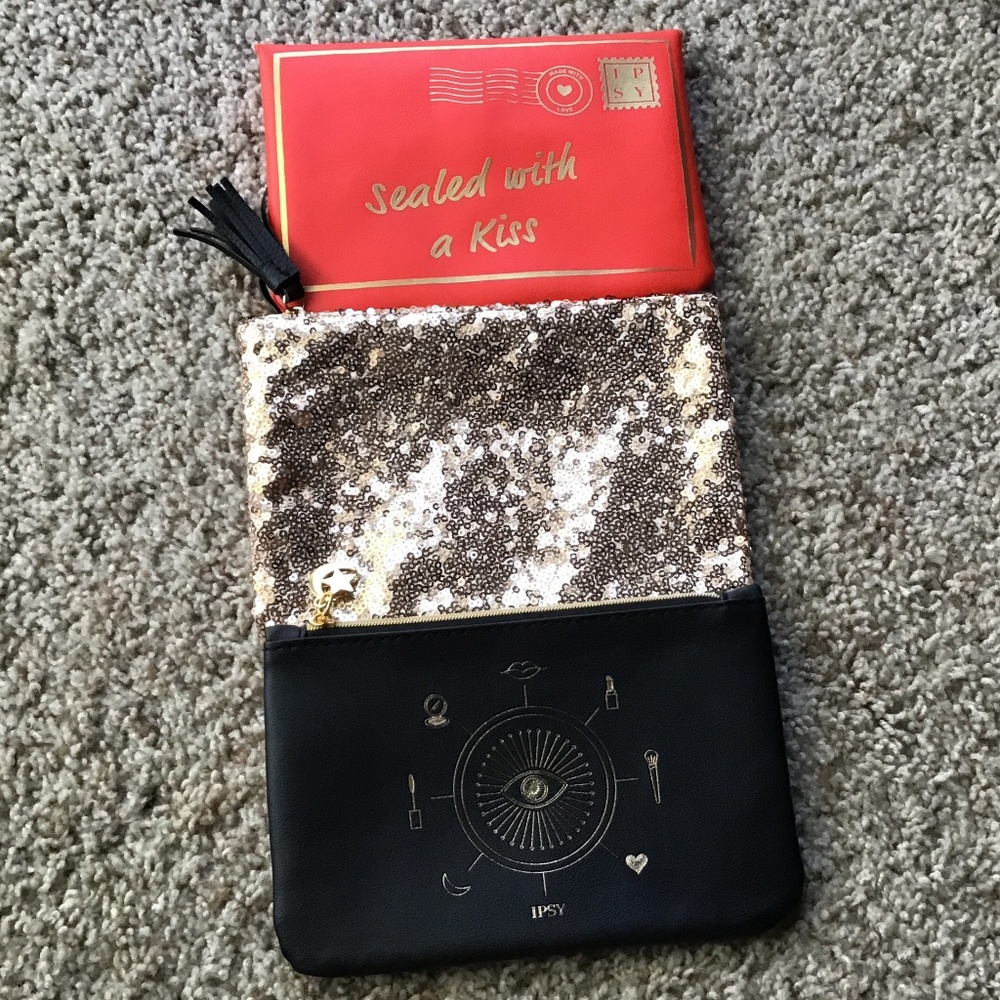 3 IPSY bag: Sealed with a kiss/You’re Magic/Gold